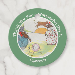 Hey Diddle verjaardagsfeestje Collectie Bedankjes Labels