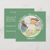 Hey Diddle verjaardagsfeestje Collectie Kaart (Voorkant / Achterkant)