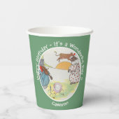 Hey Diddle verjaardagsfeestje Collectie Papieren Bekers (Achterkant)