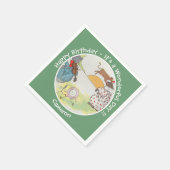 Hey Diddle verjaardagsfeestje Collectie Servet (Hoek)