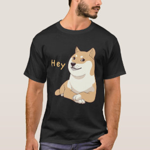 Hey Doge Meme Crossed Arm Shiba Inu Leuke Hond T-shirt