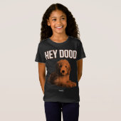 Hey Dood Goldendoodle T-shirt (Voorkant volledig)
