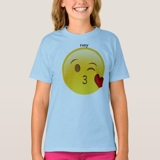 hey emoji t-shirt (Voorkant)