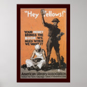 Hey Fellows Poster (Voorkant)