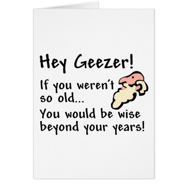 Hey Geezer! (Voorkant)