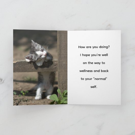 HEY-GET WELL KAART (Binnen)