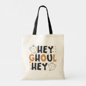 Hey Ghoul Hey Canvas tas (Achterkant)
