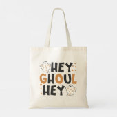 Hey Ghoul Hey Canvas tas (Achterkant)