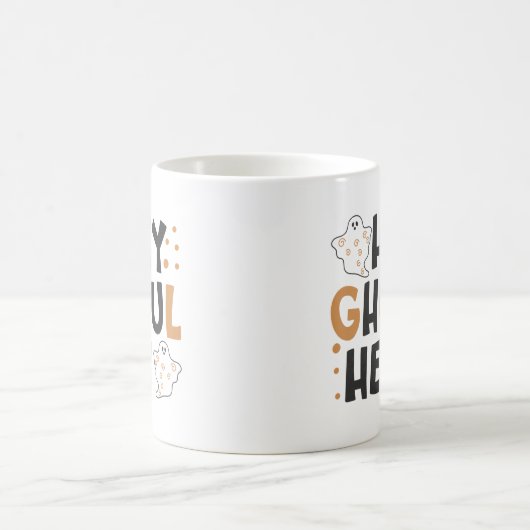 Hey Ghoul Hey Coffee Mok (Center)