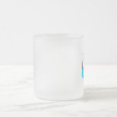 Hey Girl Nice Skirt LightBlue&Pink Fun Baloon Matglas Koffiemok (Center)