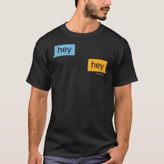Hey Grindr Classic T-Shirt (Voorkant)