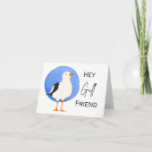 Hey Gull Vriend - Pun Kaart (Voorkant)