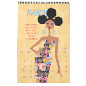 Hey Gurl 2026 12-maand kalender (Mar 2027)