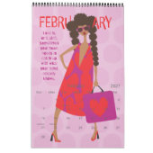 Hey Gurl 2026 12-Month Calendar Kalender (Feb 2027)