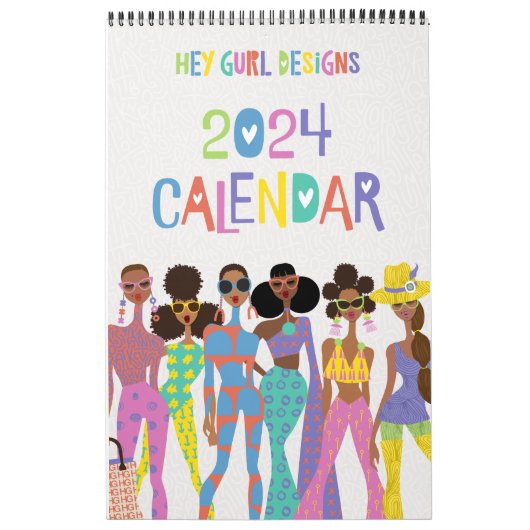 Hey Gurl Design 2024 Kalender (Hoes)