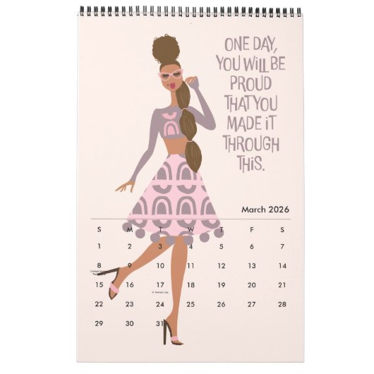 Hey Gurl Design 2024 Kalender (Mar 2026)