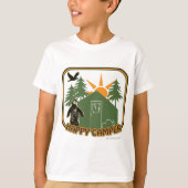 Hey Happy Camper T-shirt (Voorkant)