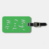 Hey Hier Reis Accessoire bagagelabel (Voorkant horizontaal)