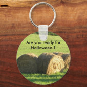 Hey ho, klaar voor Halloween? Sleutelhanger (Voorkant)