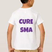 Hey Howdy Hey! Mijn zus heeft SMA! T-shirt (Achterkant)