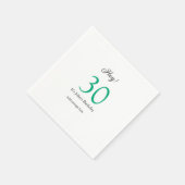 Hey it's 30th birthday green black bold letter nam servet (Hoek)