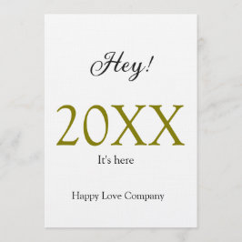 Hey it's new year add year gold black simple. Mini Kaart