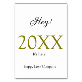 Hey it's new year add year gold black simple. Mini Kaart