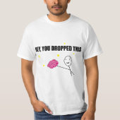 "Hey, je hebt dit laten vallen": "Brain Power! T-shirt (Voorkant)