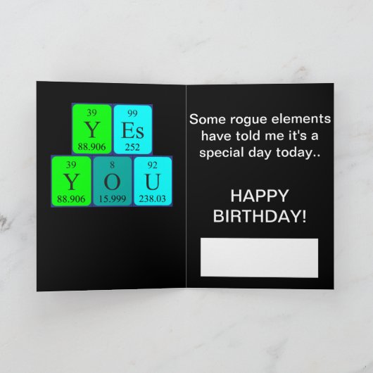 Hey Je Verjaardagskaart 6 Kaart (Binnen)