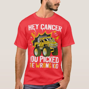 Hey Kanker je hebt het verkeerde Kind kinderkanaal T-shirt