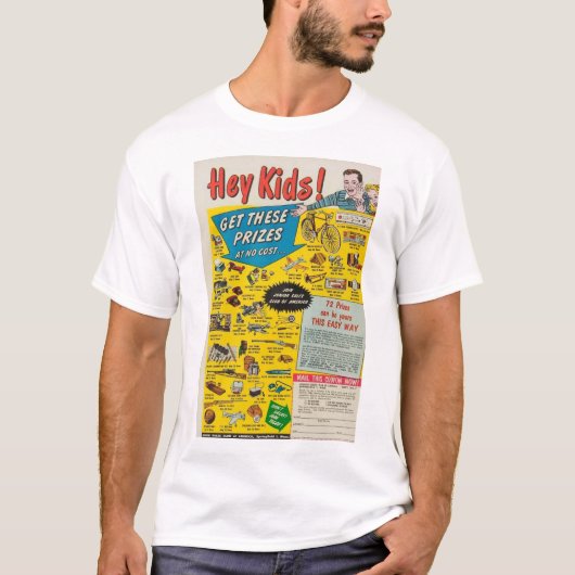 Hey kids! t-shirt (Voorkant)