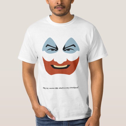 Hey kind, wil je zien wat er in mijn kruipruimte z t-shirt (Voorkant)