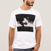 hey kitty kat t-shirt (Voorkant)