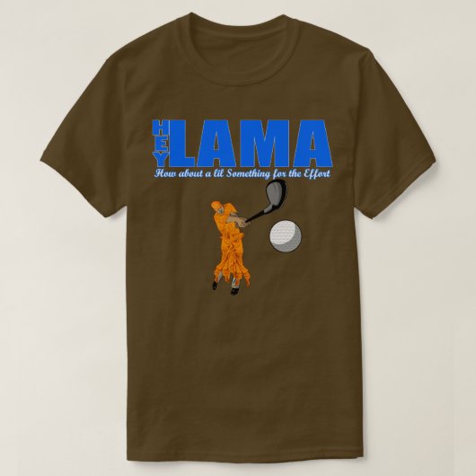 Hey Lama T-shirt (Design voorkant)