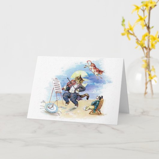 Hey, lanterfant, lanterfant Scène, Wenskaart Kaart (Gele Bloem)