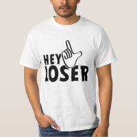 Hey loser. losers, mafkees, onnozele, neurd.... 