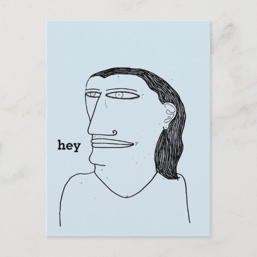 Hey Lucinda Jean Briefkaart (Voorkant)