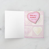 Hey, maak me een boterham grappig feestdagen kaart (Binnen)