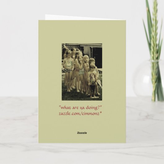 Hey Mam ~ kaart (Achterkant)