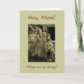 Hey Mam ~ kaart (Voorkant)