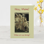 Hey Mam ~ kaart (Gele Bloem)