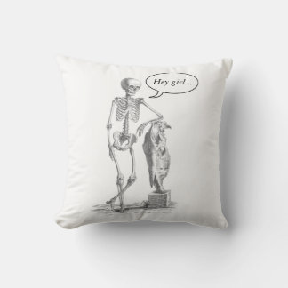 Hey Meisje  skelet kussen