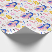 Hey meisjes cadeaupapier (Hoek)