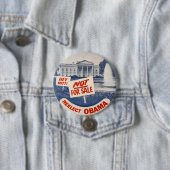 Hey Mitt ReElect Obama Ronde Button 7,6 Cm (In situ)