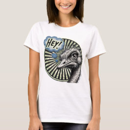 Hey Ostrich Bubble Women's Tee T-shirt