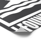 Hey Over Here I Found Bacon Funny Saying For Swimm Poster (Hoek)