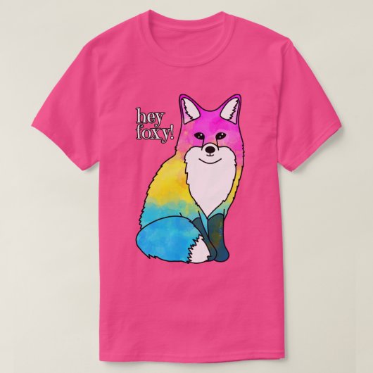 Hey Pan Foxy T-shirt (Design voorkant)