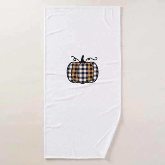 Hey Pompoen Buffel Plaid voor Herfst Herfst Thanks Badhanddoek (Badhanddoek)