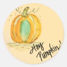 Hey Pompoen Sticker