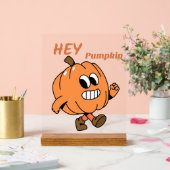 Hey Pumpkin Acryl Bord (Huwelijk)